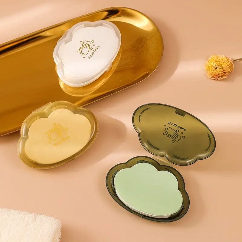 Set Of 50 Mini Paper Soap, Disposable Hand Paper Soap, Travel Soap Paper Sheet, Scented Slice Sheets, Pocket Soaps for Hand Wash Set Of 50 Mini Paper Soap, Disposable Hand Paper Soap, Travel Soap Paper Sheet, Scented Slice Sheets, Pocket Soaps for Hand Wash